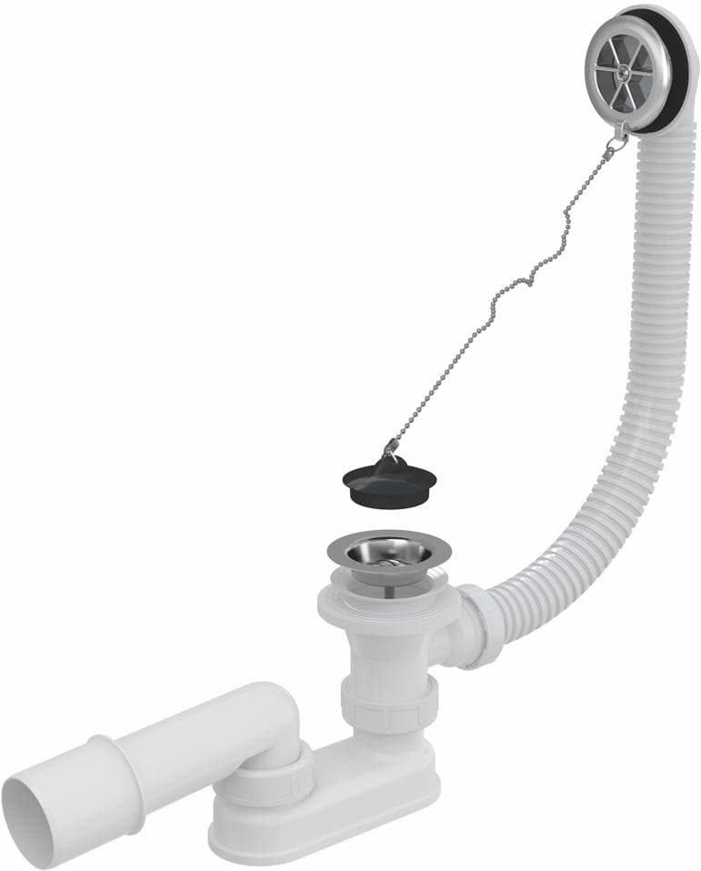 Vaňový sifón A501, chróm=T-1438C(621448)