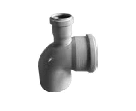 HT koleno priemer 110/87,5° s odbočkou priemer 50 mm pre vnútorný odpad (HTBOA koleno) (os11555)