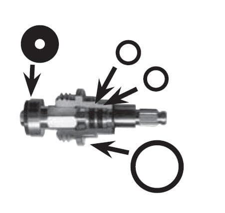 Sada TGP-1/2" pre opravu 2 vrškov s označením TGP - 8 ks
