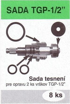  MP Sada TGP-1/2" pre opravu 2 vrškov s označením TGP - 8 ks SADA PRE OPRAVU VRSKU TGP-1/2