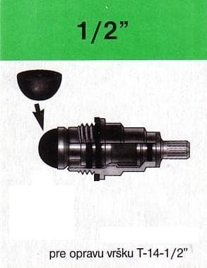 1/2" Tesnenie polguľaté pre vršok T-12-1/2" (471000) (min.obj. 50ks)