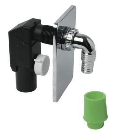 Pračkový sifón podomietkový  PR7011C, priemer 50/40 mm, chróm