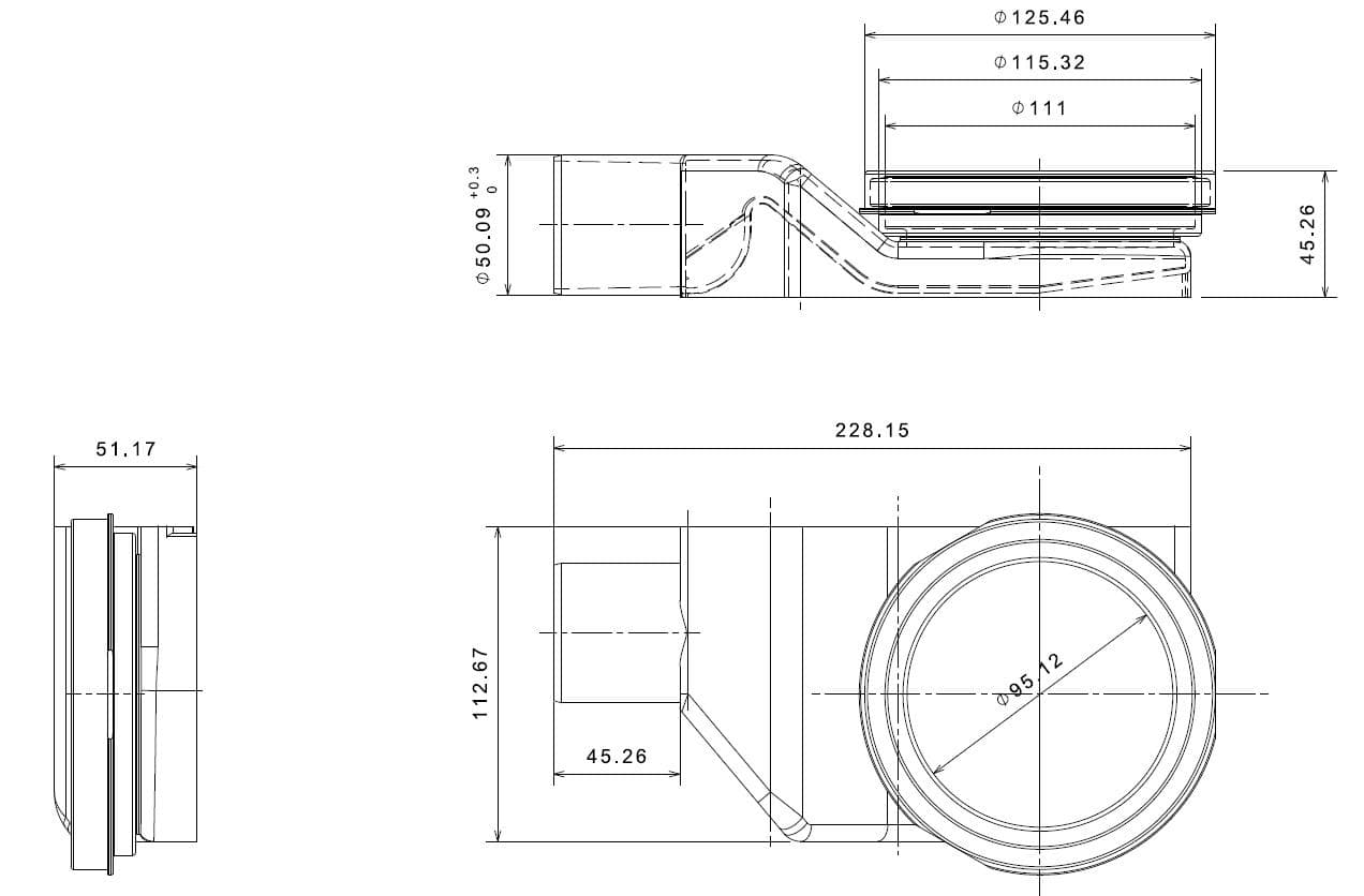  Peštan Confluo CONFLUO BOARD FRAMELESS Predinštalovaný sprchový žľab - sprchová doska do podlahy UNI  900 mm CONFLUO BOARD Sprch.doska do podlahy UNI 900, vč. žľabu