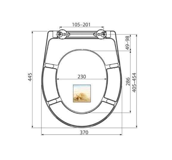  Alca WC sedadlo A604 Shell univerzálne SOFTCLOSE spomaľovací systém, duroplast Antibacterial, rýchloupín. AL-SEDADLO WC A604 SPOMAL., mušle