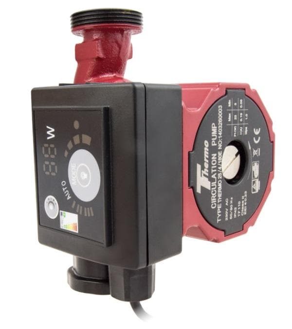 Elektronické obehové čerpadlo 25/6/180E s funkciou AUTOADAPT, s pripojovacím šróbením 6/4"x1" VNZ