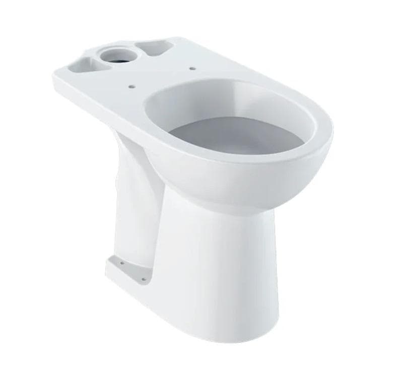 WC misa Geberit Selnova Comfort pre splachovaciu nádržku umiestnenú na WC mise, s hlbokým splachovaním, vodorovný odtok, zvýšené=500.284.01.1
