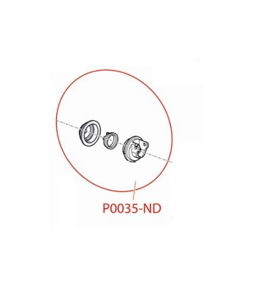 ND - sada membrána + trn + vložka pre napúšťací ventil Alcaplast A15+A16 (P0035)