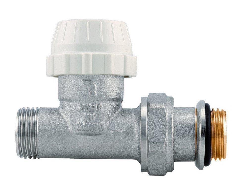 IT895C radiátorový ventil termostatický priamy M1/2" s krytkou a O-krúžkom