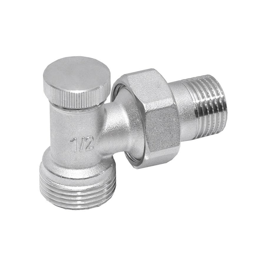 Šróbenie radiátorové rohové s eurokonusom 3/4x1/2, VE-4309AE, univerzálnosť dopojenia Cu, PEX, INOX (spiatočka radiatorová rohová)