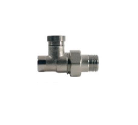 Radiátorový regulačný ventil pájkovacia spiatočka priama 1/2"xCU15