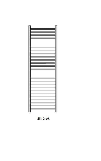  Očenášek BXD600-1130 kúpeľňový radiátor oblý biely, šírka 600 mm, výška 1130 mm REBRIK OBLY 600-1130 biely