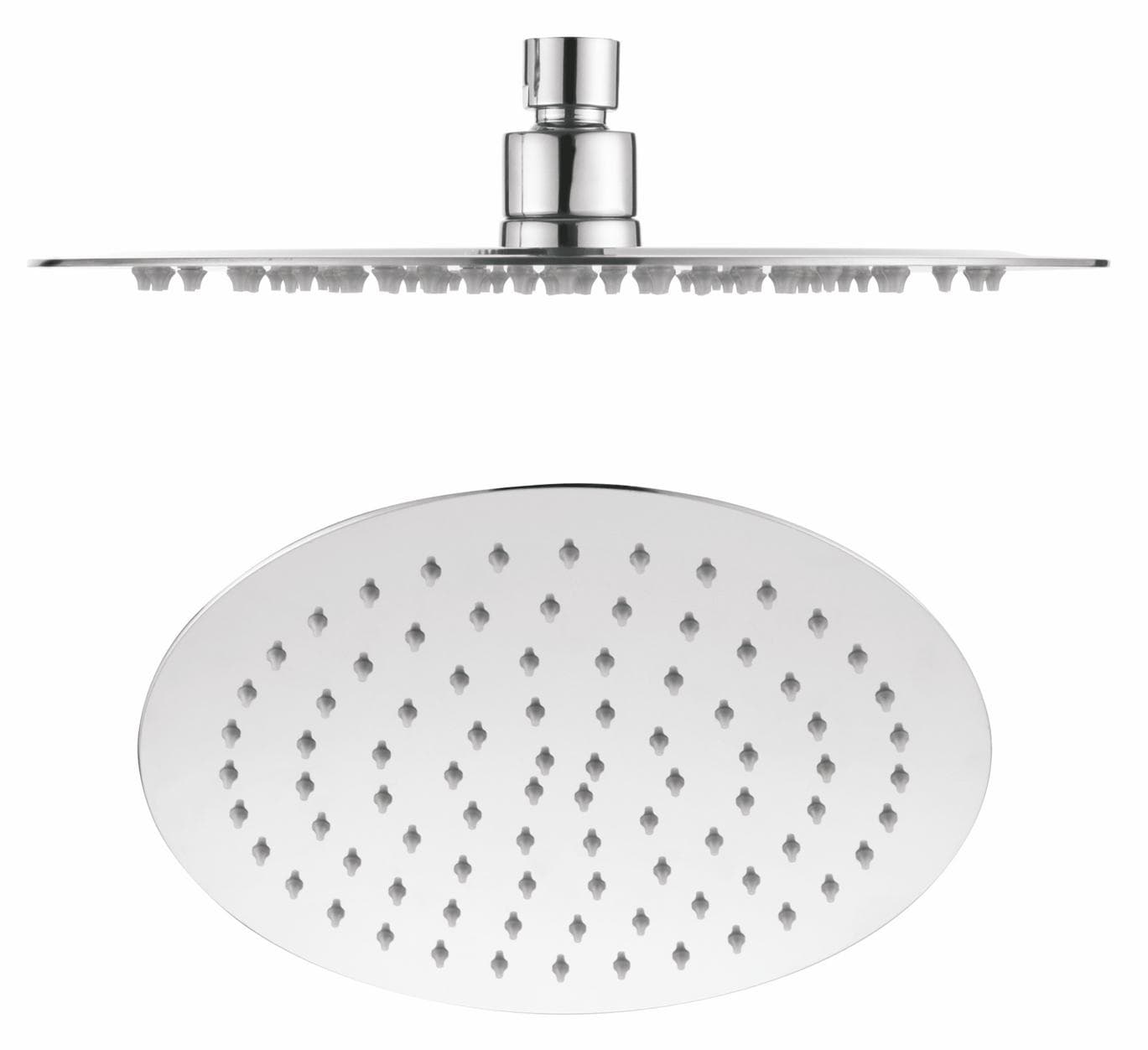 Hlavová sprcha kruh chróm, priemer 200 x 4 mm pre sprchový systém, SAMTEK, FS-TS10003