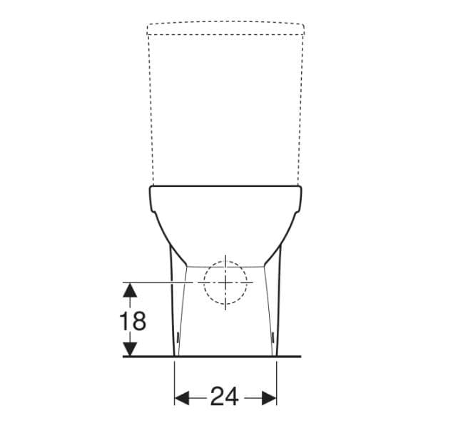  Geberit G Stojacia WCmisaSelnovaGeberit s hlbokým splach. viacsmerový odtok ,Rimfree G Selnova WC misa stojacia Geberit s hlbokým splach. viacsmerový odtok ,Rimfree