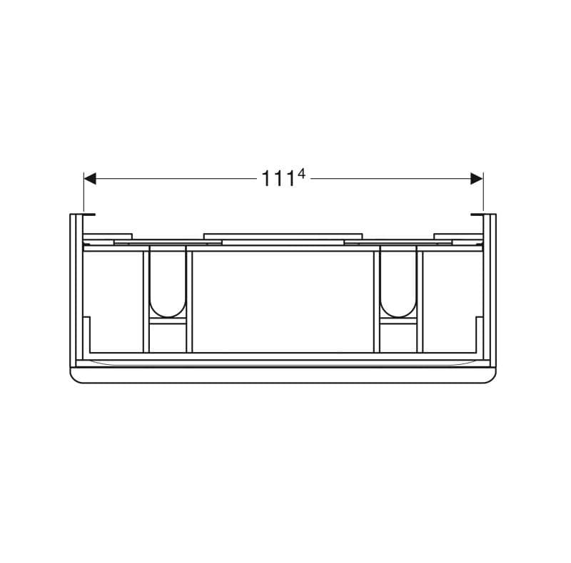  Geberit G Smyle Square skrinka pod 120 cm dvojumývadlo, s 2 zásuvkami, 118.4x61.7x47cm, orech hickory G Smyle Square skrinka pod 120 cm dvojumývadlo, s 2 zásuvkami, 118.4x61.7x47cm, orech hickory
