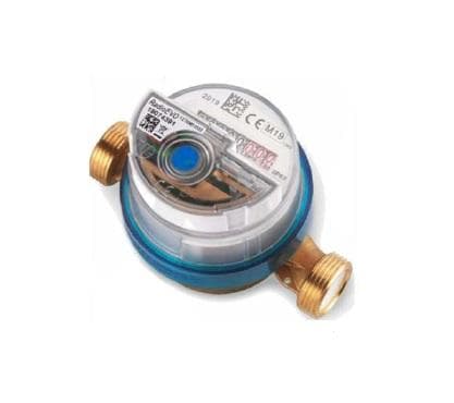 Bytový vodomer DomoJet DN15 50°C/110mm Q3_2,5 zavit na vod.G3/4" studená voda
