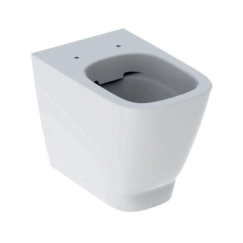 WC misa Rimfree Geberit Smyle Square, s hlbokým splachovaním, uzavretý tvar, dĺžka 54 cm