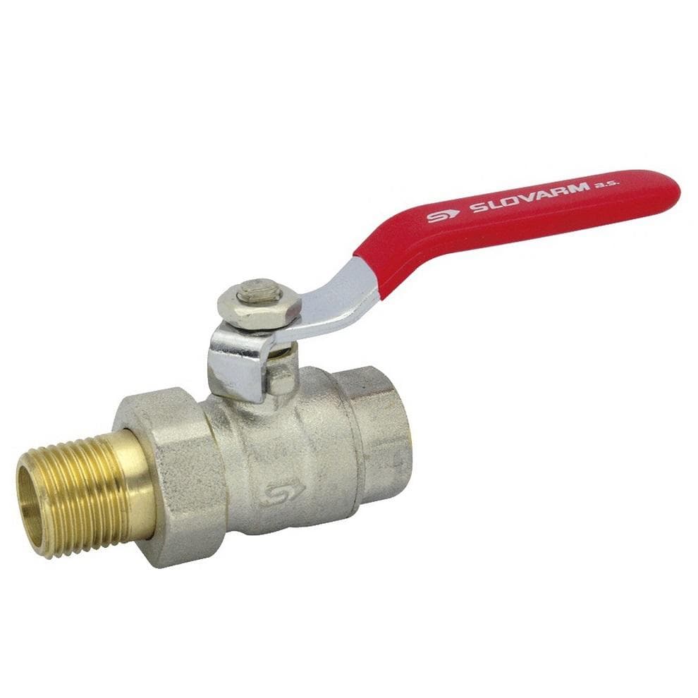 KE-281 Guľový kohút so šróbením, páka, MF, DN20 -3/4"