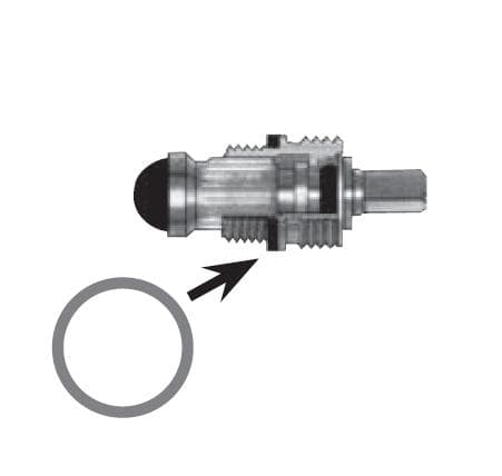 Sada T-12-3/8"-09 1 - 10 ks fíbrových krúžkov pre vršok T-12-3/8"