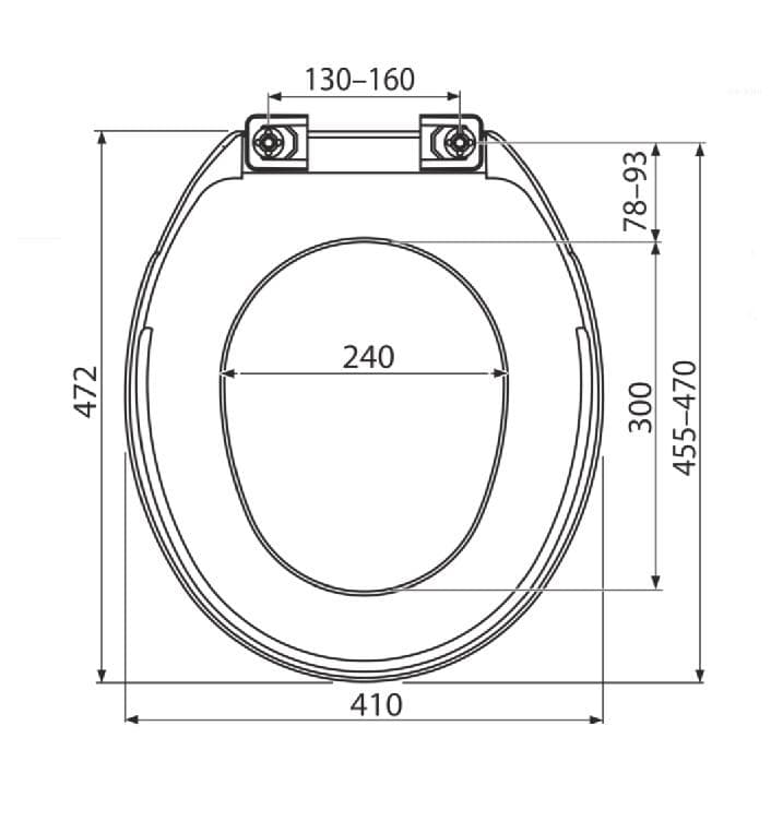  Alca WC sedadlo A3550 = A6550 Basic Antibacterial = T-3550(620600) AL-SEDADLO WC A3550 mat.PP Antibakt.= A6550=T-3550(620600)
