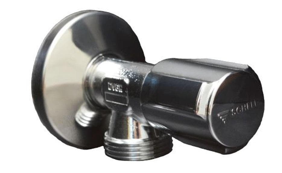 Rohový ventil pračkový 1/2" x 3/4" SCHELL so spätnou klapkou