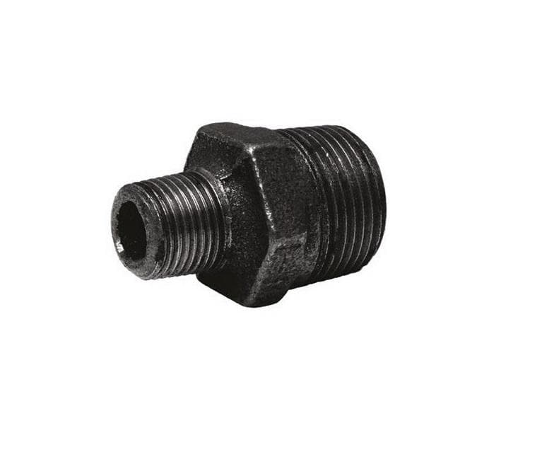 Fiting čierny vsuvka redukovaná 245R, 5/4"x1"