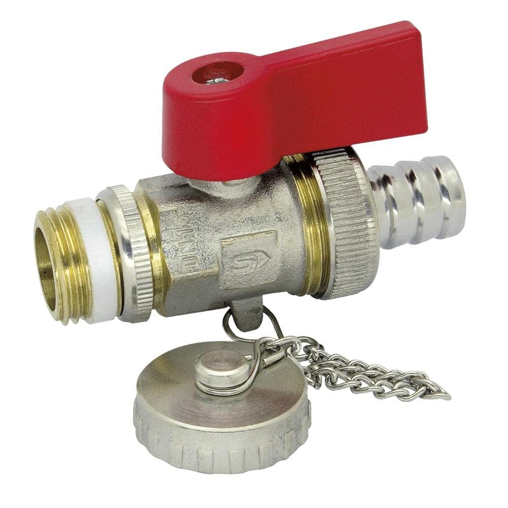 KE-271 Vypúšťací guľový kohút kotlový DN15 - 1/2"