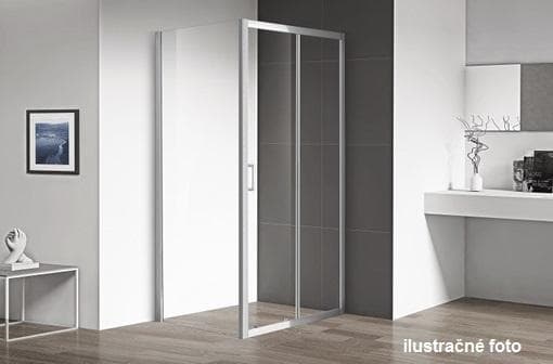 Sprchové dvere posuvné QUIDO SK-Q9 10, 1000x1850 mm UNI, 6 mm bezpeč.sklo číre SANS-PORE