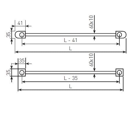  Očenášek BNTT600-1700 kúpeľňový radiátor rovný biely, šírka 600 mm, výška 1700 mm REBRIK ROVNY BNTT 600-1700 biely