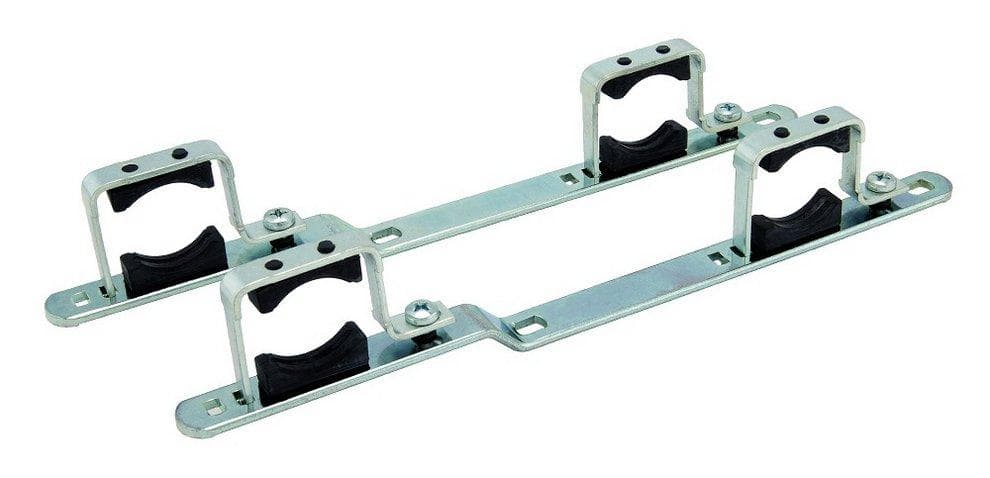 Rozdeľovač- držiak rozdeľovača 1" do skrinky, IT498ST, (pár) 211 mm, offset 30 mm