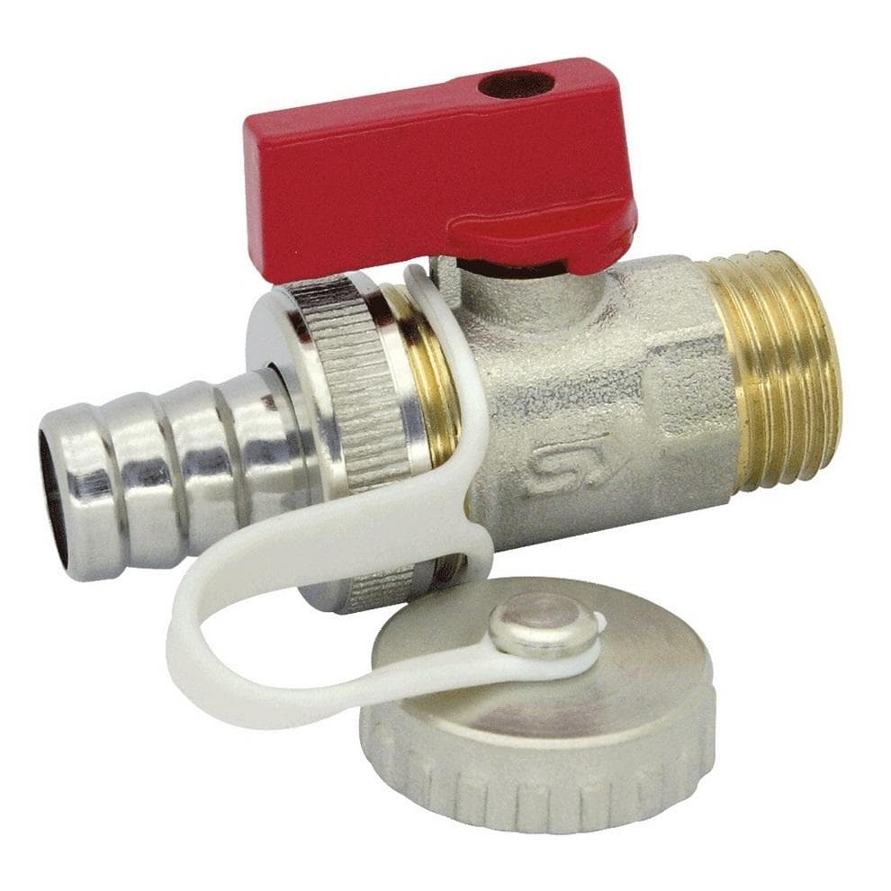 KE-271S Vypúšťací guľový kohút kotlový DN10 - 3/8"
