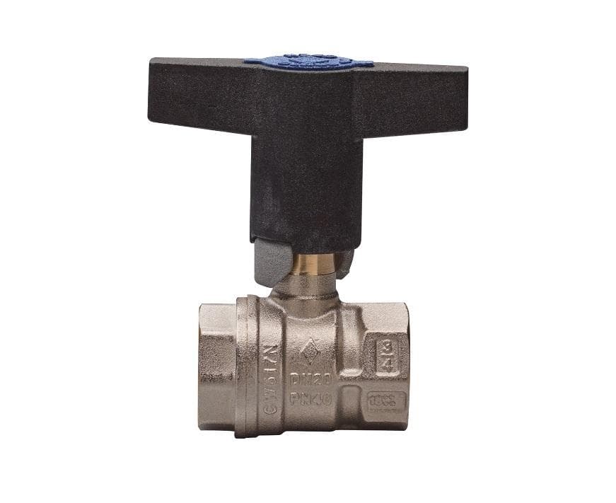 RB Guľový ventil 1530 FF s ISO-T rukoväťou 5/4", 1530070000
