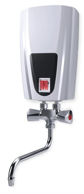 TD165 (100501) beztlakový prietokový ohrievač vody, vrátane drezovej batérie, príkon 6,5kW