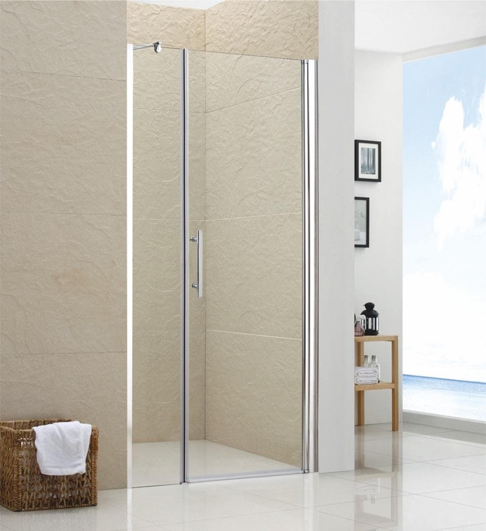 Sprchový pevný rozširovací sklenený panel CANDID SKC8140S-50, 500x2000 UNI, 6 mm sklo číre SANS PORE