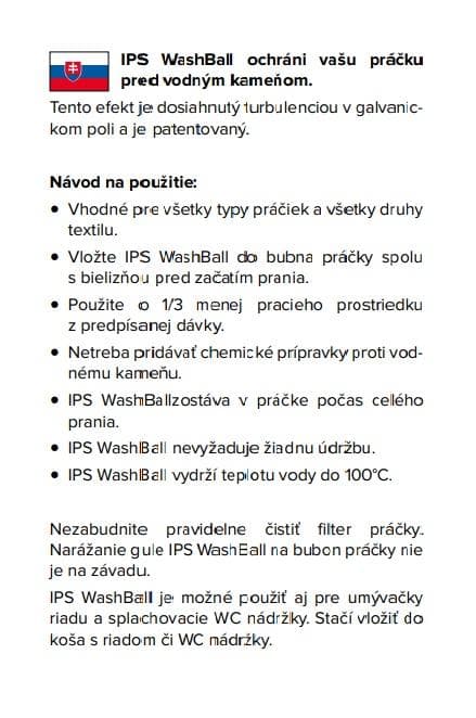  IPS IPS AQUABALL pre pracku, umyvacku, WC, SAB01 IPS AQUABALL pre pracku, umyvacku, WC