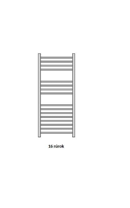  Očenášek BXD750- 790 kúpeľňový radiátor oblý biely, šírka 750 mm, výška 790 mm REBRIK OBLY 750-790 biely