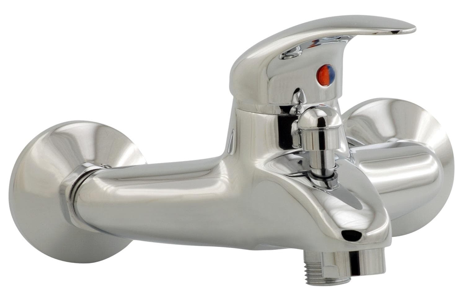 RS.6115.150 SAMTEK ARIES vaňová batéria na stenu do kúpeľne s páíkou, montážny rozstup 150 mm