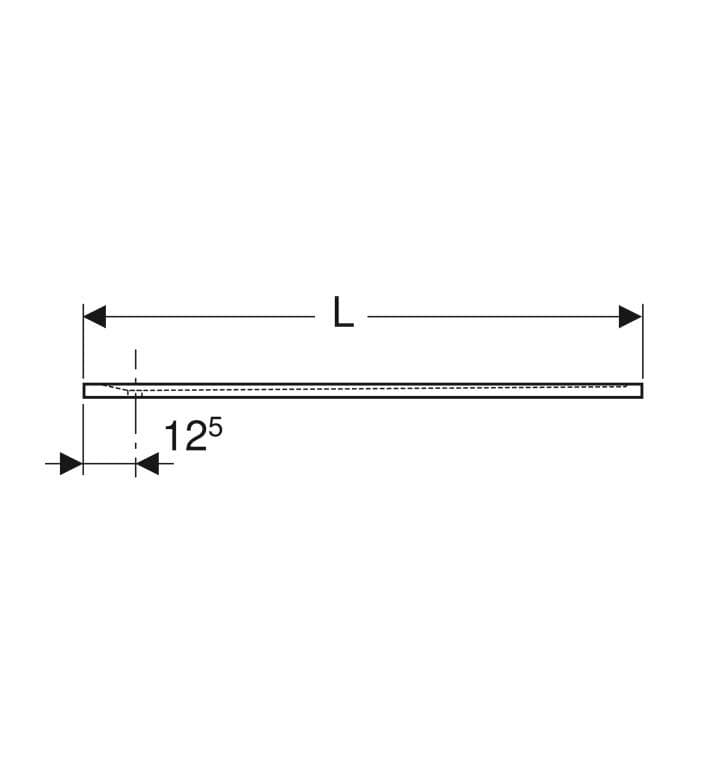  Geberit Sprchová vanička obdĺžniková 1000x900 mm, Geberit Sestra, výška 40 mm, biela/bridlicová štruktúra G Sestra obdĺžniková sprchová vanička 100x90 cm, biela