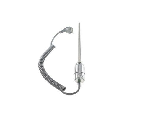  CINI GT900CH vyhrievacia tyč s elektronickým termostatom, chróm SPIRALA 900W TERMOSTAT CHROM