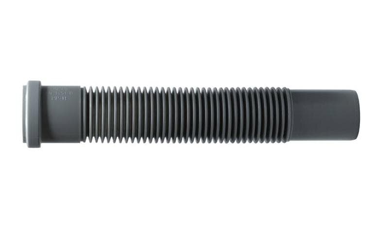 HT rúra flexi spevnená DN50 hrdlo/koncovka DN50, dĺžka 500 mm, flexi dopojenie (CF50500)