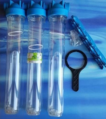 20" filter MASTER TRIO obal 1" DP filter pre SX vložky (utesňovať len na tef.pásku!!!)