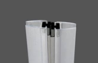 ND - magnetická lišta vertikálna 4 mm (pár) pre sprchové kúty SKE-K618BBK
