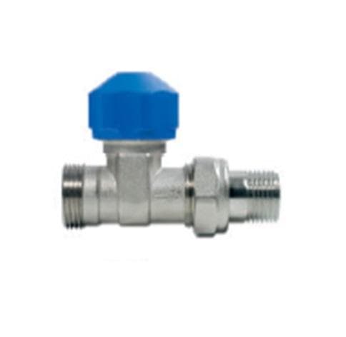 VE-4264H Termostatický radiátorový ventil EURO priamy DN15 - 1/2" so závitom G 3/4" Eurokonus (pre hlavice M30) (náhrada je 422370)
