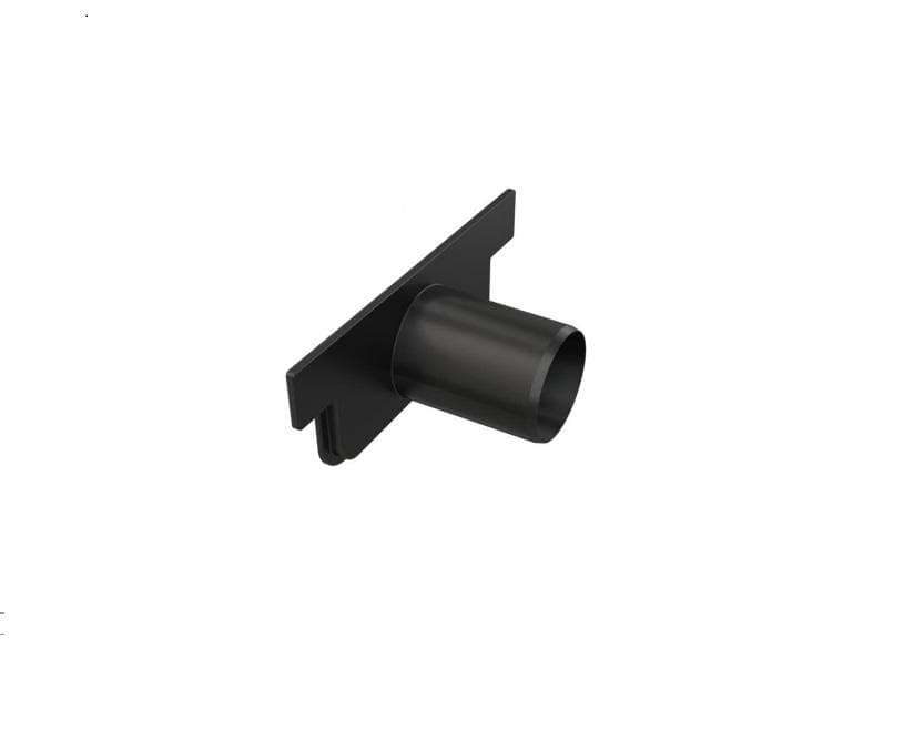 AVZ-P018 LOW čelo pre zaslepenie konca žľabu s prítokom DN40 pre výšku žlabu 60mm