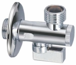 SAMTEK rohový ventil 1/2"x3/8" s filtrom kovová páčka