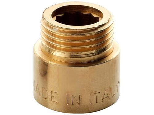  REMER Predĺženie 3/8" x 20 mm, REMER 502OG3820, mosadz, fitting REMER PREDLŽENIE Ms 3/8x20mm