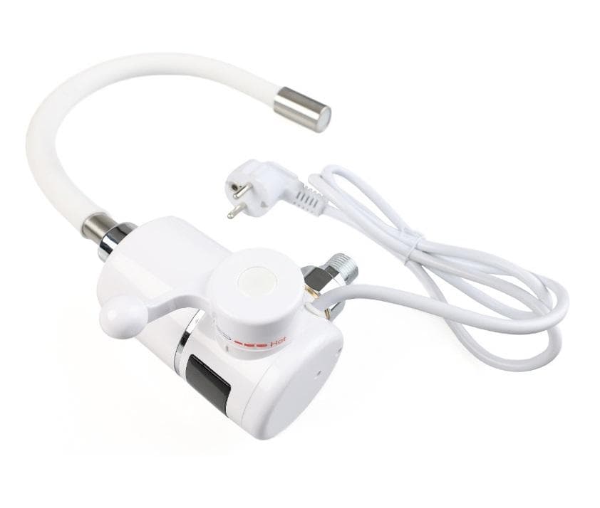  Qtermo Batériový prietokový ohrievač vody DIGITAL 1/2" NÁSTENNÝ,16A, 3,2kW/220V vrátane prívodného kábla (100512) QT-Bateriovy prietokovy ohrievac 1/2"NASTENNY 16A 3,2kW/220V DIGITAL+ kabel 100512