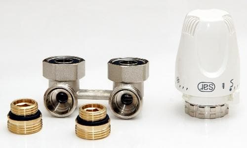 SET_VK rohový - 1/2"-3/4"E - termostatický set EUROKONUS s W5-RI na dopojenie radiátorov so SP