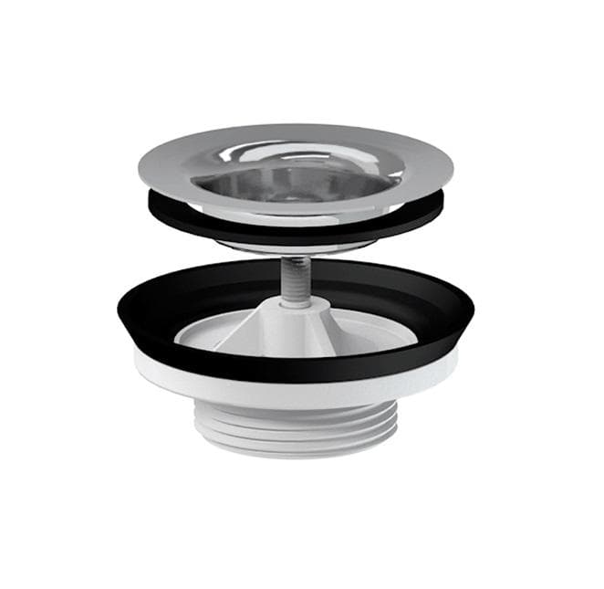 Výpusť umývadlová P-967C/II, odpadový ventil G5/4", nerezová mriežka DN 63 mm