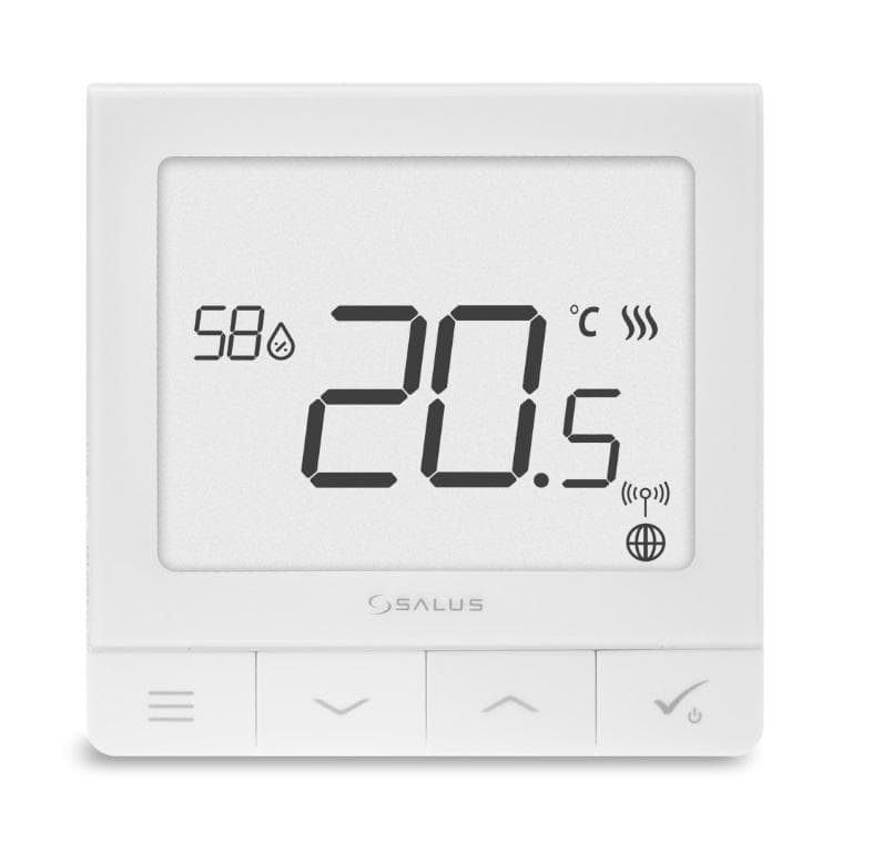 SQ610 Quantum termostat 230V multifunkčný týždenný programovateľný termostat podomietkový,ultratenký