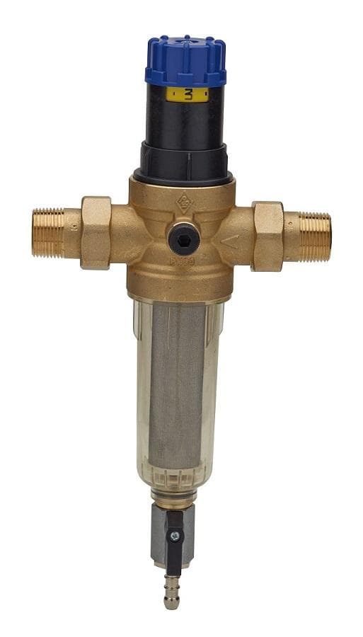 RB Regulátor tlaku 300050, 1,5-6 bar, s preplachovacím filtrom, DN15 - 1/2", 30005004